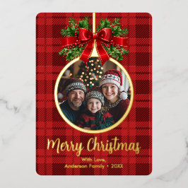 Jul Boll Ornament Holly Berries Photo Play