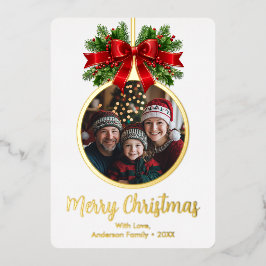 Jul Boll Ornament Holly Berries Photo Play