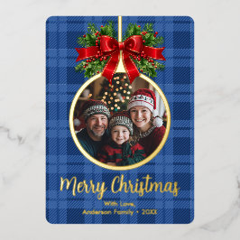 Jul Boll Ornament Holly Berries Photo Play