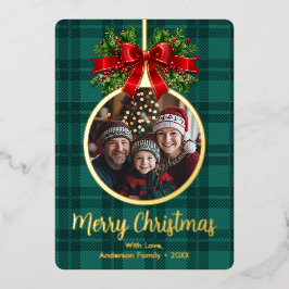 Jul Boll Ornament Holly Berries Photo Play