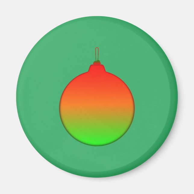 Jul Boll Ornament Magnet (Framsidan)