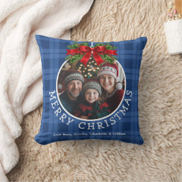 Jul Boll Ornament Photo Blue Buffalo Play Kudde
