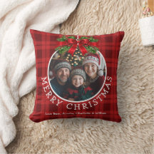 Jul Boll Ornament Photo Red Buffalo Play