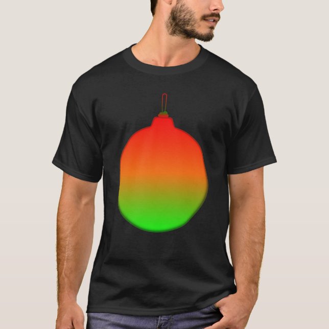 Jul Boll Ornament T-Shirt (Framsida)