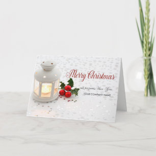Jul Bollar Candle Company Hälsning Helgkort