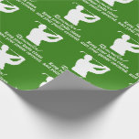 Jul-BOLLAR CLEAN GOLFED julafton humor Presentpapper<br><div class="desc">Julens BEHÅLLA DITT BOLLAR CLEAN OCH DIN PUTTER TÄCKTE #GOLF #GOLFING #GOLFER julafton humor Wrapping Papprare</div>