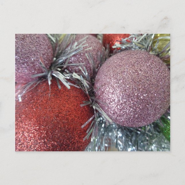 Jul Bollar Helg Vykort (Framsida)