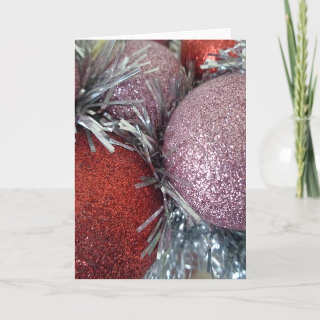 Jul Bollar Helgkort (Framsida)