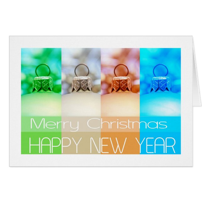 Jul bollar OBS kort (Framsidan Horizontal)