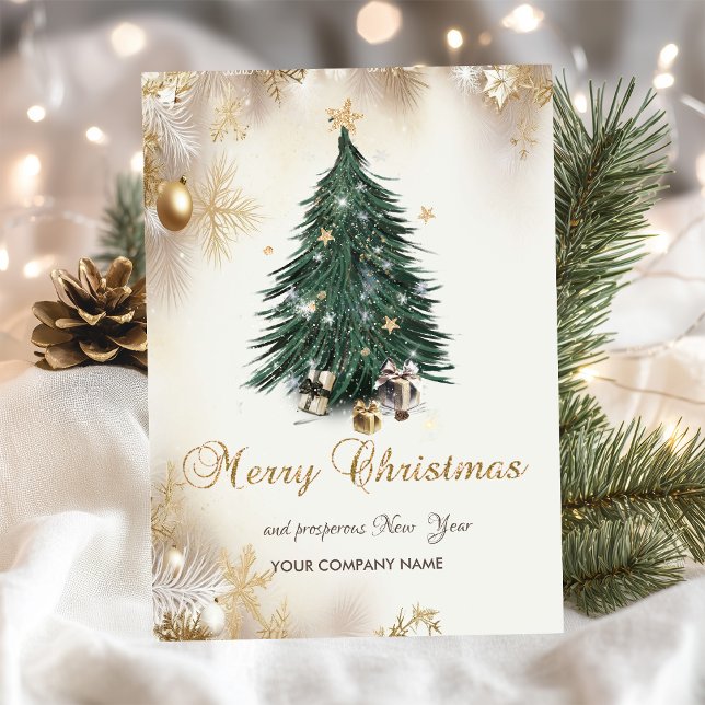 Jul Bollar,Träd,Presenter, Snöflingor, Helgdag Helgkort (Skapare uppladdad)