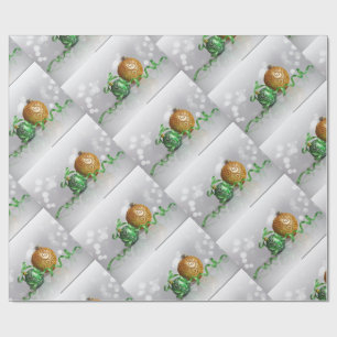 Jul Bollar Wrapping Papper Presentpapper