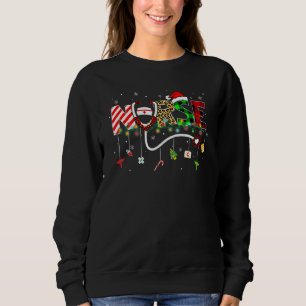 Jul Boo Boo Crew Ren Nurs Buffel Plaid T Shirt