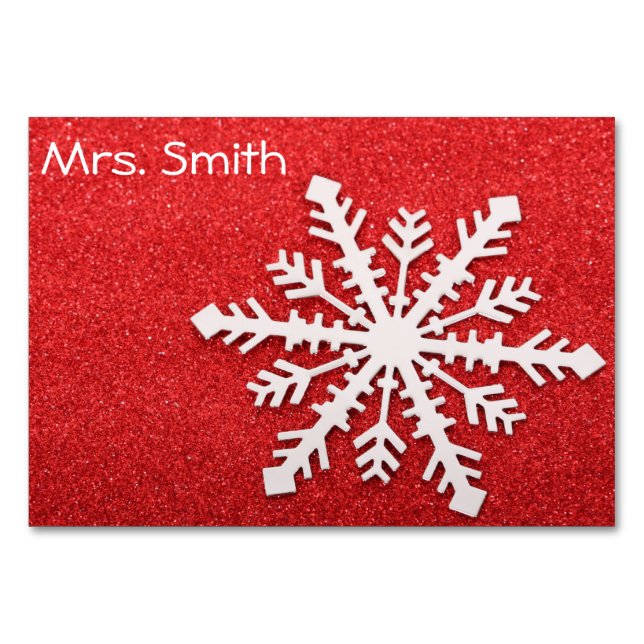 Jul Bord-kort Bordsnummer (Framsidan)