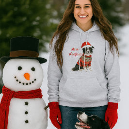 Jul Border Collie Hundälskare T Shirt