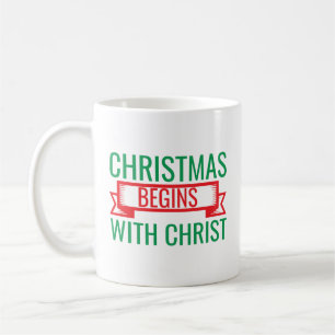 jul börjar med kristus-15523 kaffemugg