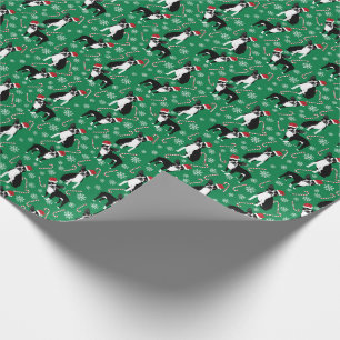 Jul Boston Terrier Candy cane Presentpapper