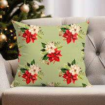 Jul Botaniskt styre med Poinsettia