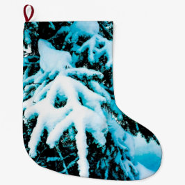 Jul Bough Stocking 2 Stor Julstrumpa