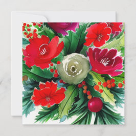 Jul Bouquet Kort