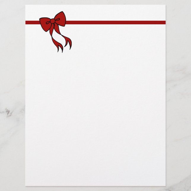 Jul Bow Letterhead (Framsida)