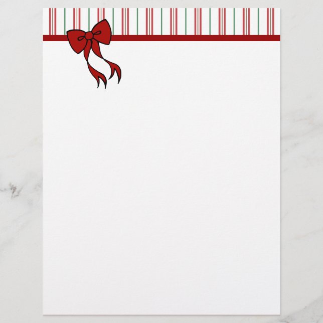 Jul Bow Letterhead (Framsida)