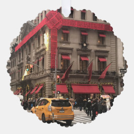 Jul Bow på Femte Avenue New York City NYC