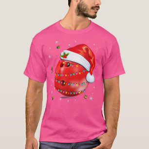 Jul Bowling Ball Santa Hat Julafton Boys Manar Tea T Shirt