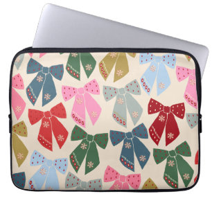 Jul Bows Coquette Laptop Fodral