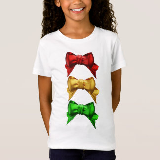 Jul Bows Girl's Tshirt T Shirt