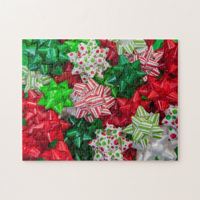 Jul Bows Pussel (Horisontell)