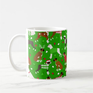 Jul Boxer Hund Coffee Mugg