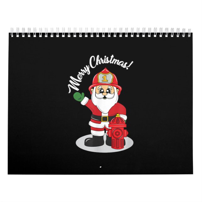 Jul-brandman Santa Winter Kalender (Omslag)