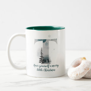Jul Brev T Alphabet Coffee Mugg