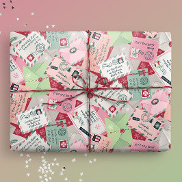 Jul Brev till Santa från Värld runt Presentpapper