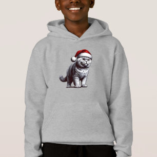 Jul British shorthair Cat, Julafton Santa Kitten T Shirt