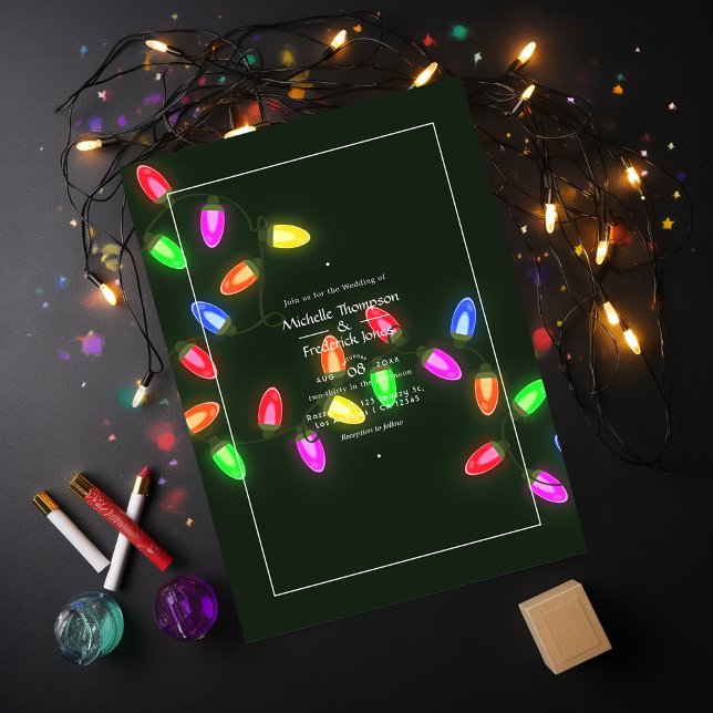 Jul Bröllop Inbjudningar (Skapare uppladdad)