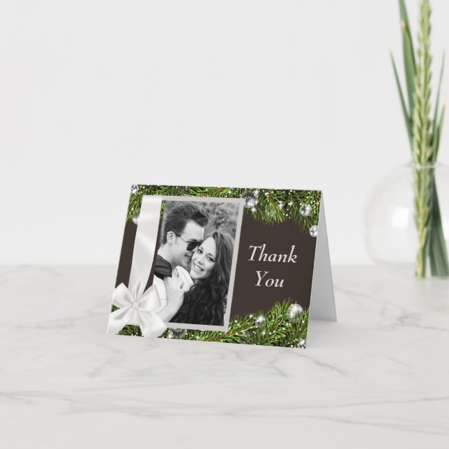 Jul Bröllop Tack (Framsida)