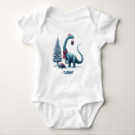 Jul Brontosaurus dinosaur T Shirt<br><div class="desc">historisk</div>