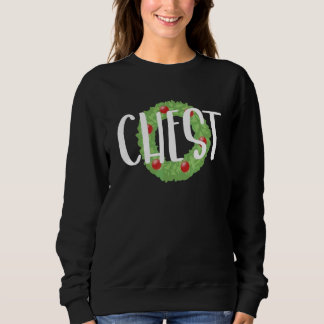 Jul Bröst Nötter Matchande Par Kastanjer T Shirt