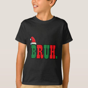 Jul Bruh Santa Hat Julafton Meme Manar Boys Kids W T Shirt