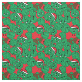 Jul Brussel Sprouts Cute Food Patterned Tyg