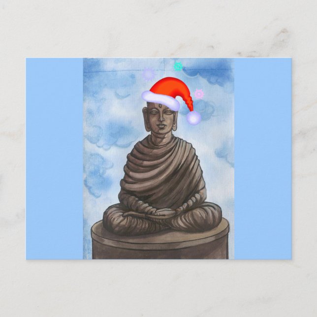 Jul Buddha! Helg Vykort (Framsida)