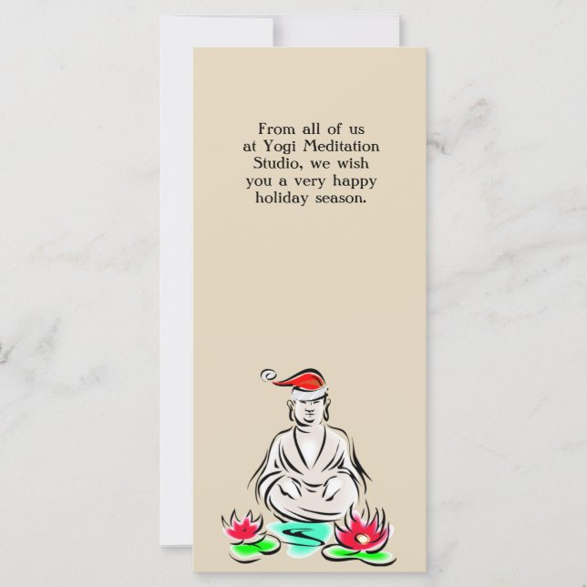 Jul Buddha teckning (Framsida)