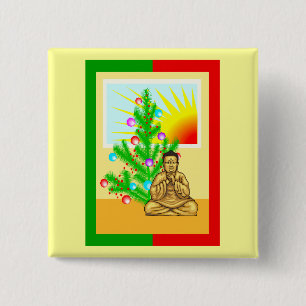 Jul Buddha w/Tree! Knapp