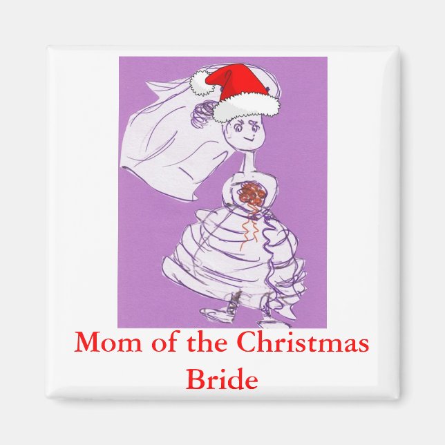 Jul Budens mamma Magnet (Framsidan)