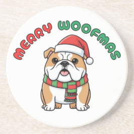 Jul Bulldog Underlägg: Merry Woofmas Underlägg
