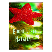 Jul Buone Feste Natalizie Red Star III
