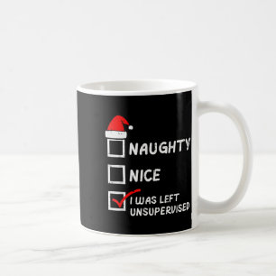 Jul Busiga Snälla Vänster Utan Tillsyn Xmas Män Kaffemugg
