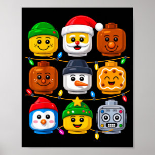 Jul Byggande Besättning Kostym Mäster Byggare Blo Poster