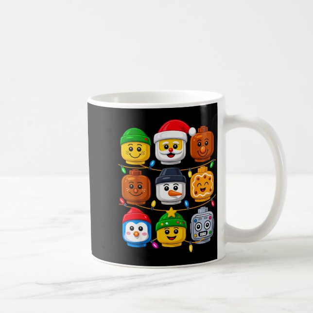 Jul Byggnads Crew Kostym Mästerbyggare Blo Kaffemugg (Höger)